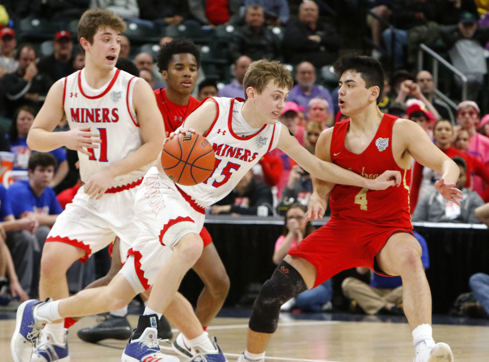 Gallery: Boys basketball Class 2A state final - Andrean vs. Linton-Stockton